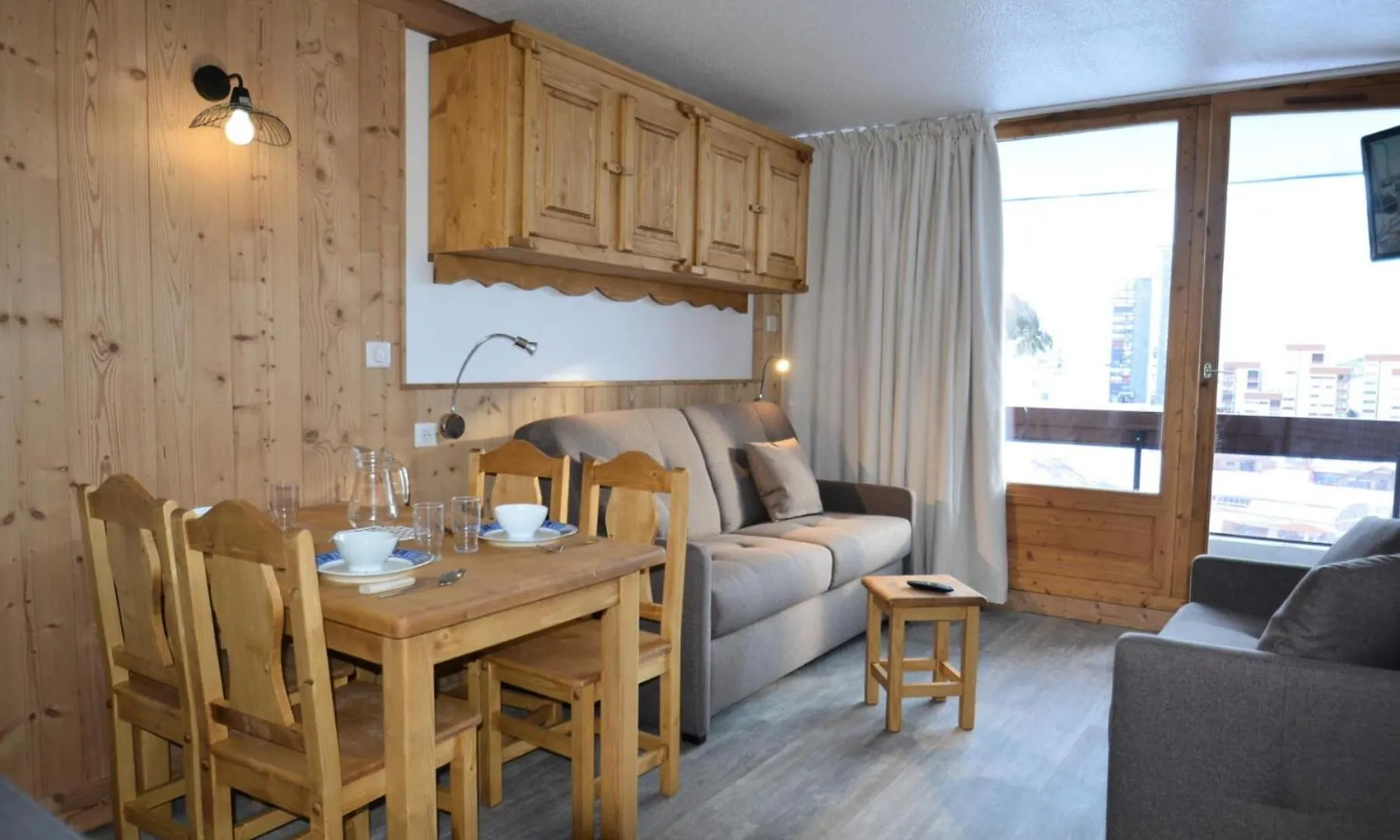 Residence Chaviere - Chaleureux Studio Situe Au Coeur Des Menuires Au Pied Des Pistes Mae-5754 سان-مارتن-دي-بيفيل
